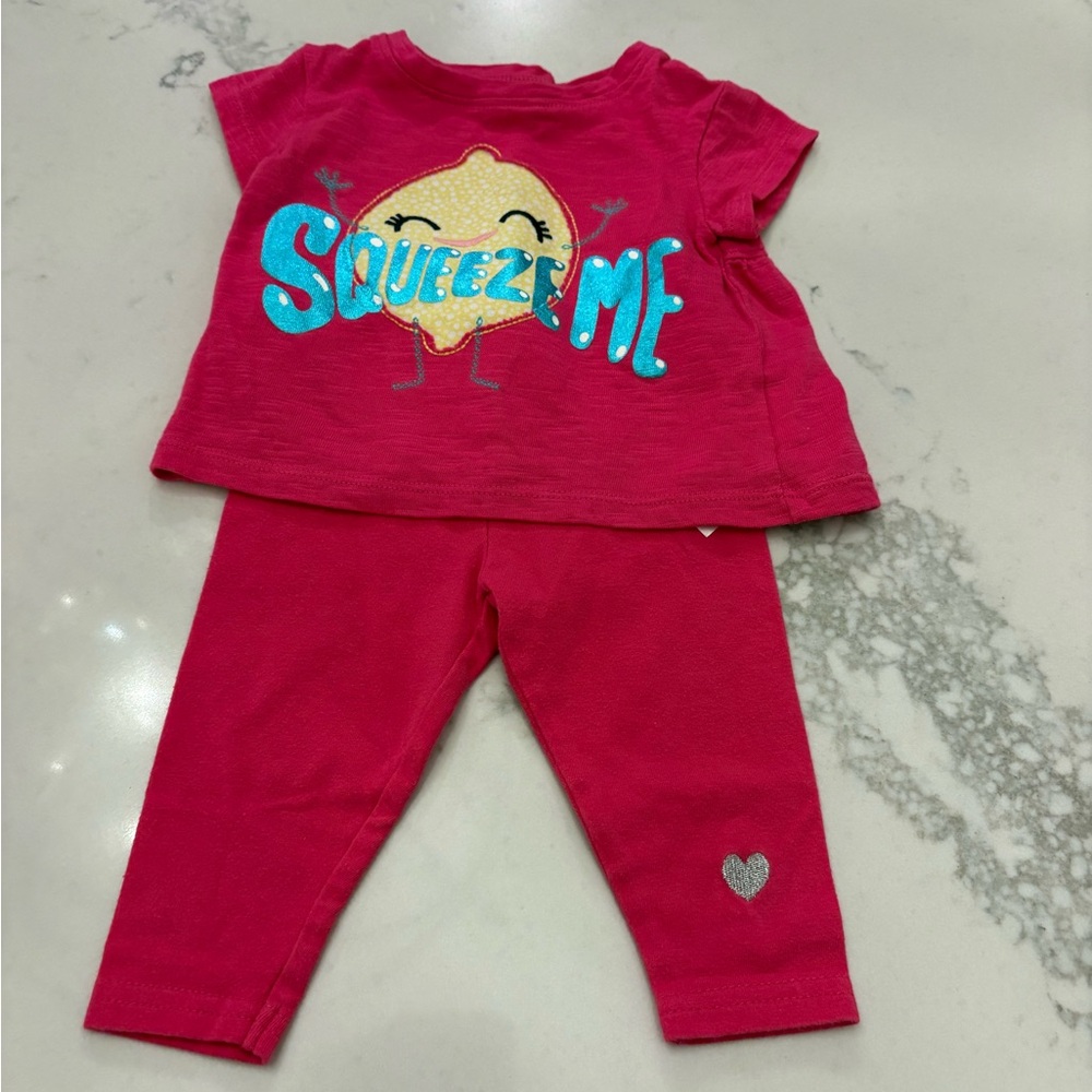 Hatley Pink Baby Outfit
